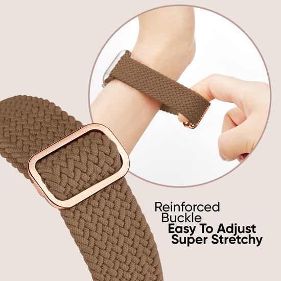 Watch band — Braided stretchy bands for Apple Watch in 6 pack