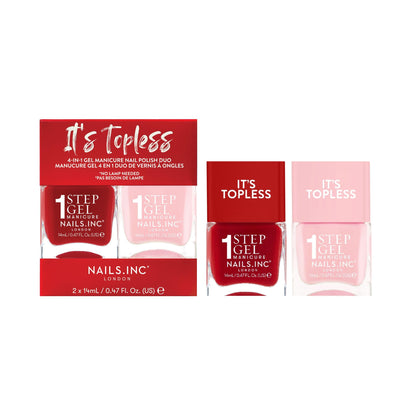 Nails Inc gel nail polish - 4-in-1 long lasting formula for chip free nails