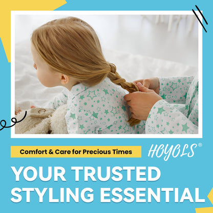 HAIR_TIE — No crease damage TPU elastics by HOYOLS, 1500 pieces for kids and women hair.