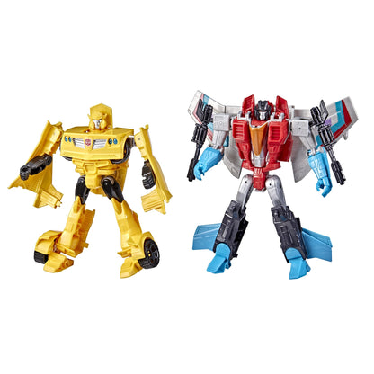 Toy figure — Transformers Bumblebee and Starscream 2-pack for kids 6 and up