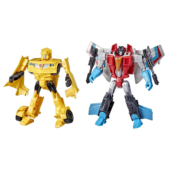 Toy figure — Transformers Bumblebee and Starscream 2-pack for kids 6 and up