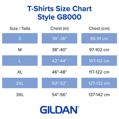 Gildan unisex dryblend t-shirt multipack