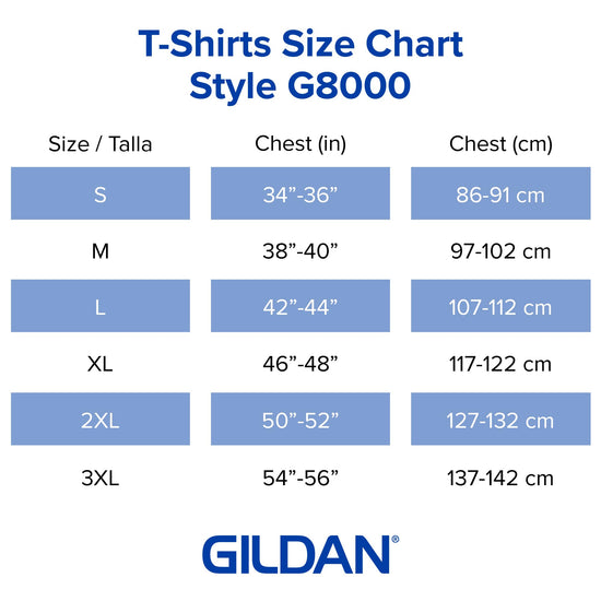 Gildan unisex dryblend t-shirt multipack