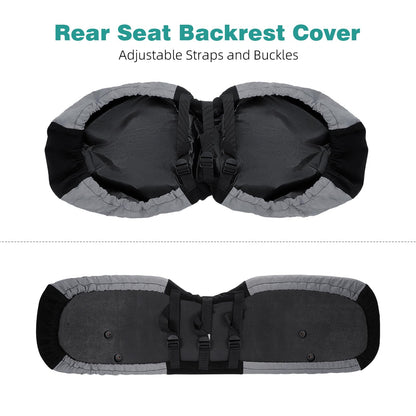 Roykaw vehicle seat cover — breathable double-layer fabric for EZGO TXT front seat