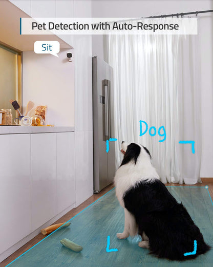 eufy Security Indoor Cam C120 — 2K indoor security camera with night vision and audio alerts