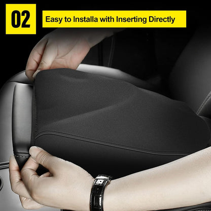 AOMSAZTO console covers — armrest covers for 2014-2019 Toyota Corolla fabric cloth