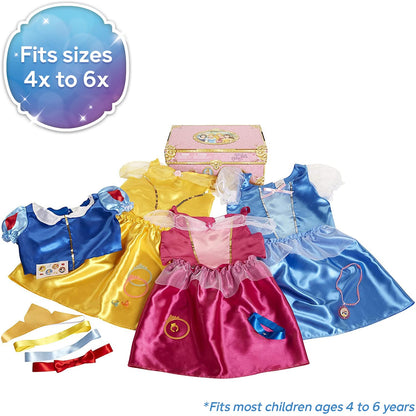Costume outfit — Disney Princess dress up trunk with 21 pieces
