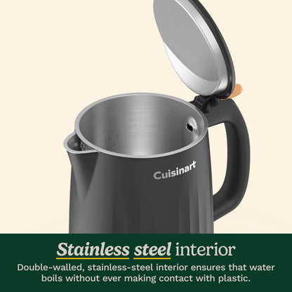 Cuisinart electric water boiler — double wall 1 liter design