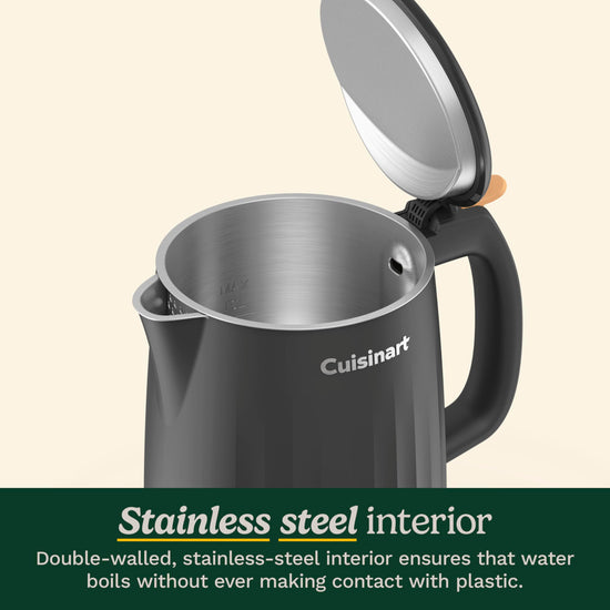 Cuisinart electric water boiler — double wall 1 liter design