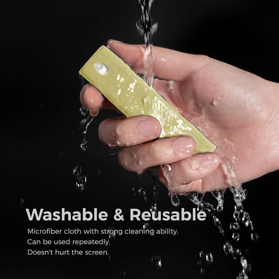 CLICK CLEAN camera cleaner — fingerprint proof spray with microfiber cloth and shell 0.5oz