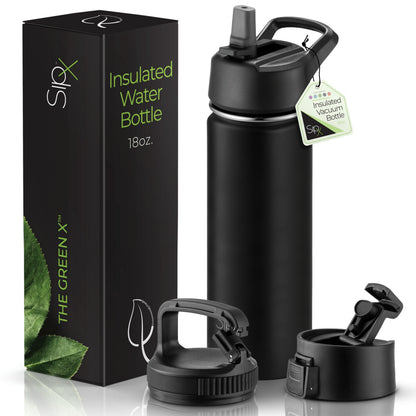 SipX™ thermos — triple-insulated stainless steel design