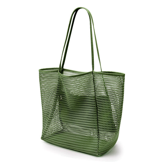 KALIDI tote bag — Foldable nylon mesh for beach and picnic use