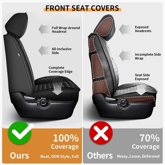 VEHICLE_SEAT_COVER — AOMSAZTO leather seat covers for 2024-2026 Toyota Tacoma truck