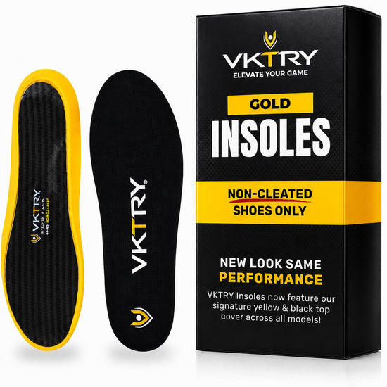 VKTRY shoe insert — Carbon fiber performance insoles for non-cleated shoes