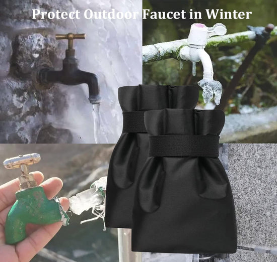Storage cover — Upgraded waterproof outdoor faucet cover for freeze protection