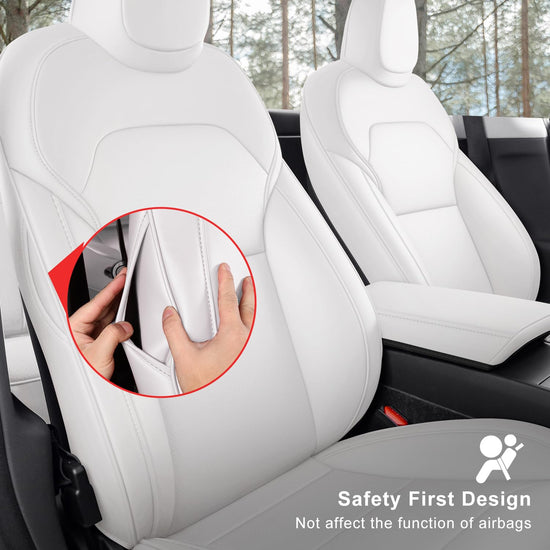 Wekar vehicle seat cover — Custom fit Nappa leather for 2025-2026 Tesla Model Y