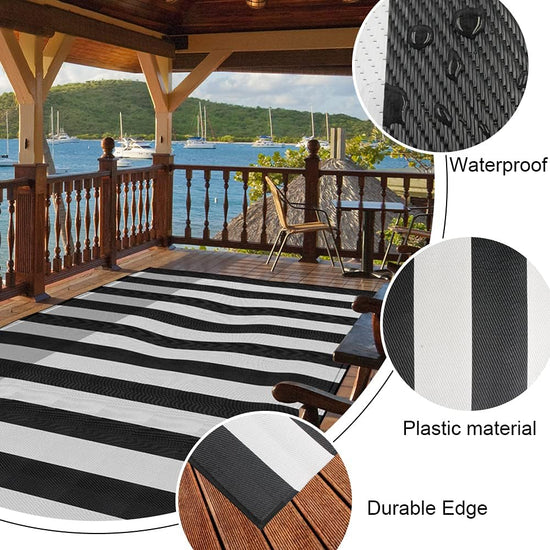 Pcinfuns outdoor rugs — durable and stylish design for outdoor use