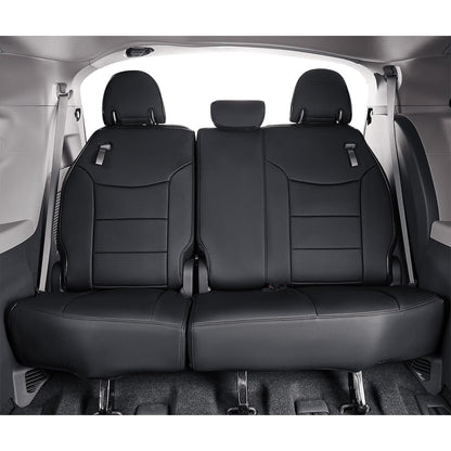 EKR Sienna seat covers - Waterproof leather full set for 2021-2026 Toyota Sienna 8 seats