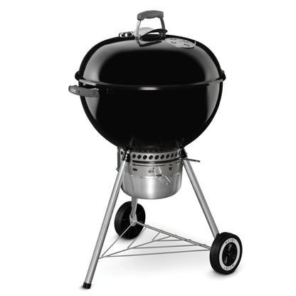 Barbecue grill — Weber 22-inch original kettle premium charcoal model in black
