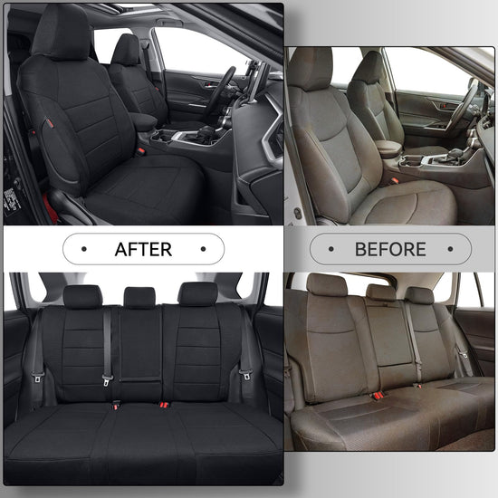 Vehicle seat cover — Coverdream Corolla Cross polyester set for 2022-2026 SUV