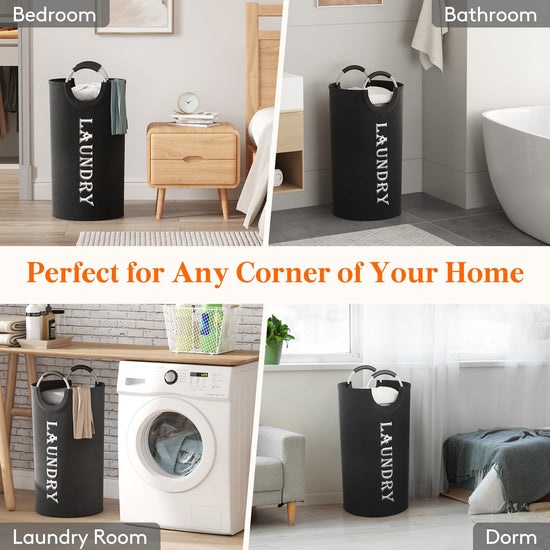 Lifewit laundry hamper — collapsible large capacity design