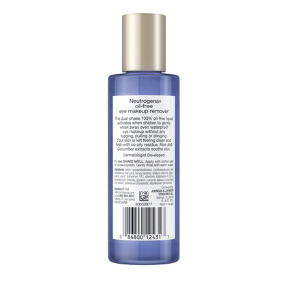 Neutrogena eye makeup remover — gentle formula 3.8 fl oz
