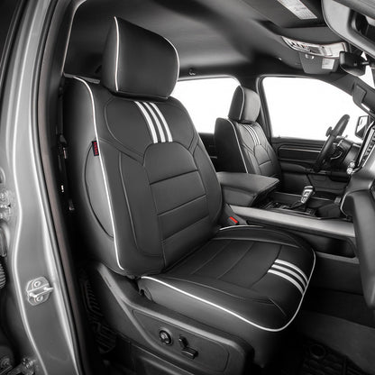 EKR Ram 1500 seat covers — Custom fit waterproof faux leather for trucks