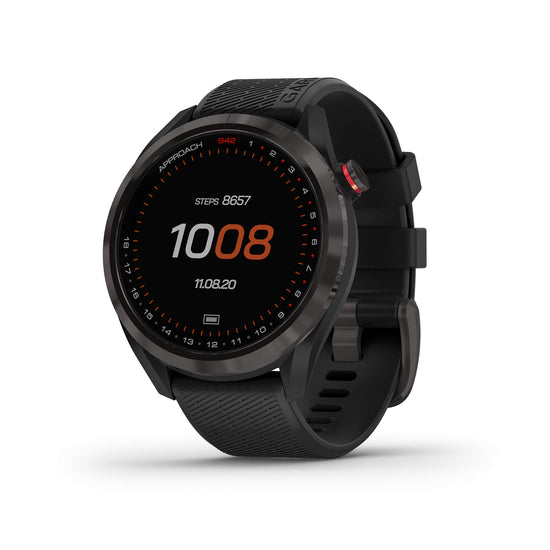 Garmin Approach S42 — GPS golf smartwatch with advanced features and design