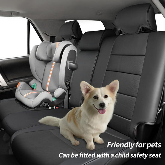 Customized 4runner seat covers - luxury waterproof leather set for 2025 2026 Toyota 4Runner 7 seats