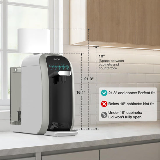 SimPure Y7 water purification unit — 5 stage reverse osmosis filtration system