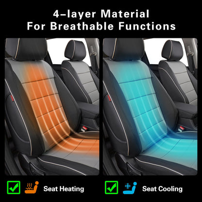 EKR vehicle seat cover — Custom fit for Volkswagen Golf SportWagon/Alltrack 2015-2019