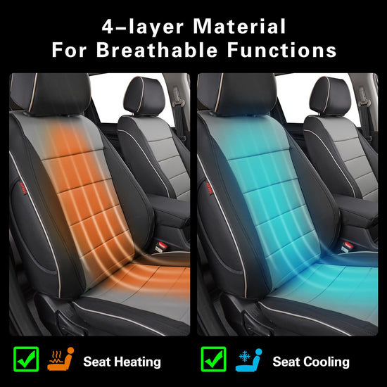 EKR vehicle seat cover — Custom fit for Volkswagen Golf SportWagon/Alltrack 2015-2019