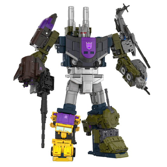 Transformers action figure — Combaticon Onslaught commander class 6.75-inch toy figure for ages 8+Transformers action figure — Combaticon Onslaught commander class 6.75-inch toy figure for ages 8+