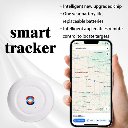 Location tracker — Works with iOS and Android app, no subscription required, 2-year battery life