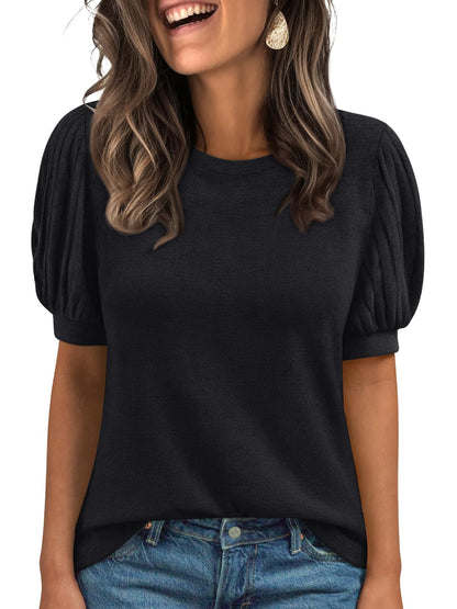 AUTOMET tunic — summer short sleeve business casual style 2026