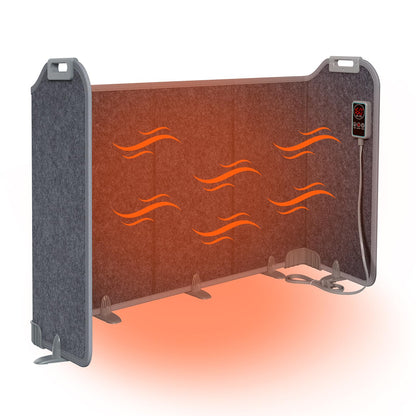Space heater — Quiet and portable electric heater for office or home under desk