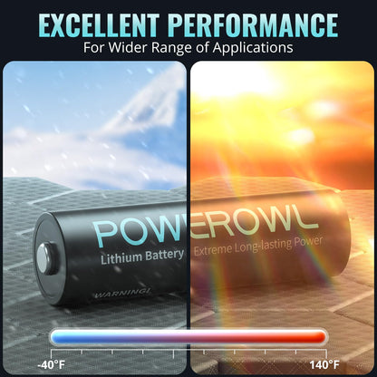 Lithium AA batteries — long-lasting power source for devices.