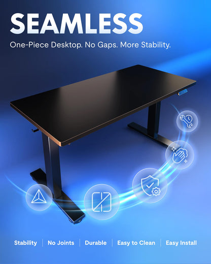 FLEXISPOT EN1 desk — Electric adjustable with 4 memory presets and 176 lbs capacity