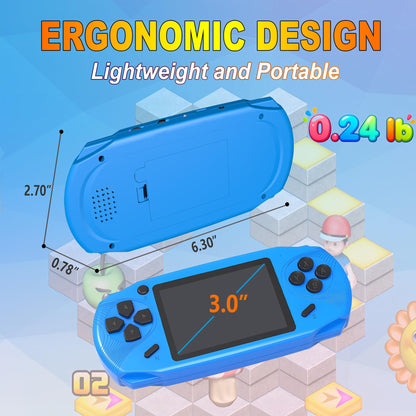 Beijue preloaded electronic game with 220 retro video games for kids