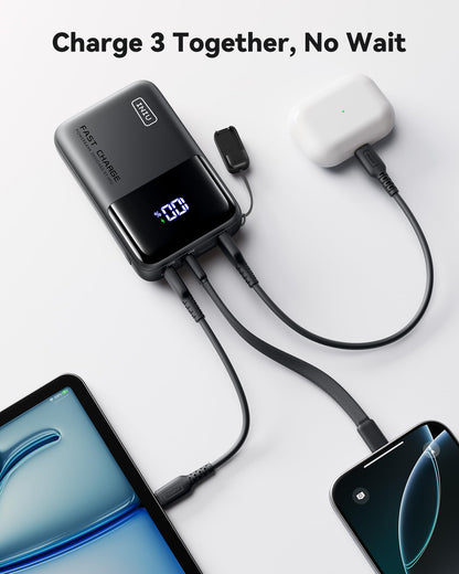INIU power bank — 25000mAh, 100W capacity