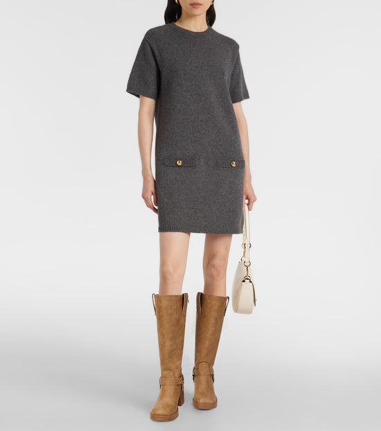 XBKXMK knee high riding boots with chunky heel and wide calf