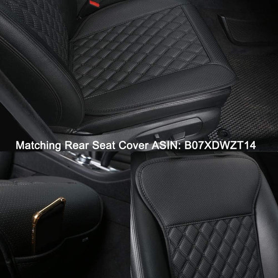 Vehicle seat cover — Luxury anti-slip design for black panther cars