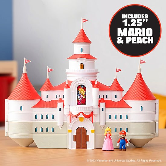 Toy figure playset — Mario characters from The Super Mario Bros. Movie