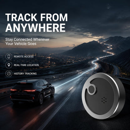 Agvsre GT36 Electroplating GPS Tracker, Vehicles Magnetic Anti Theft Locator No Monthly Fee No Sim .22