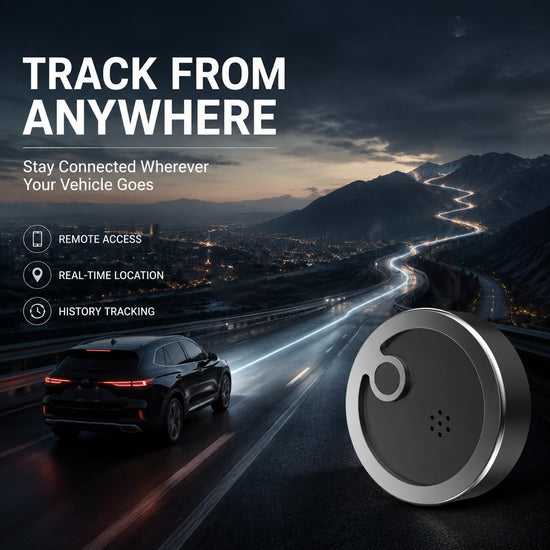 Agvsre GT36 Electroplating GPS Tracker, Vehicles Magnetic Anti Theft Locator No Monthly Fee No Sim .22