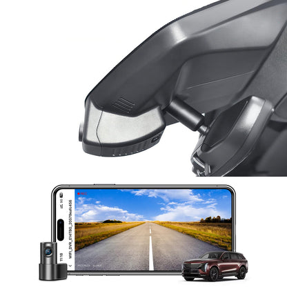 Onboard camera — 4K front and 1080P rear with WiFi and app for Cadillac Escalade 2021-2026