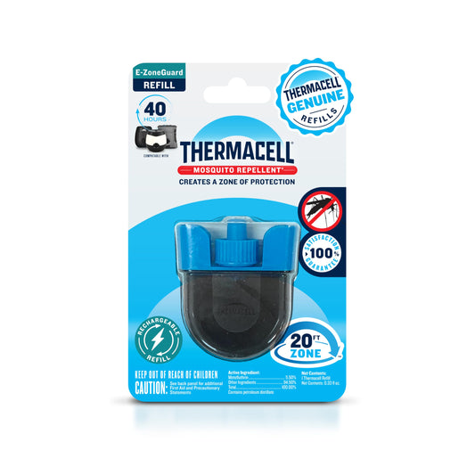 Thermacell insect repellent refills – no DEET or flame, pet friendly and easy to replace