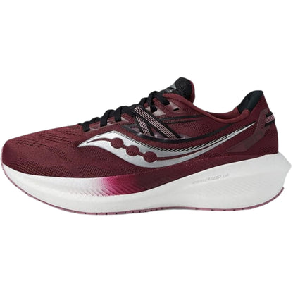 Saucony Women's Triumph 20 sneaker — cushioned for comfort and support.