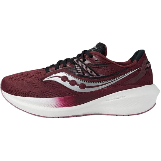 Saucony Women's Triumph 20 sneaker — cushioned for comfort and support.