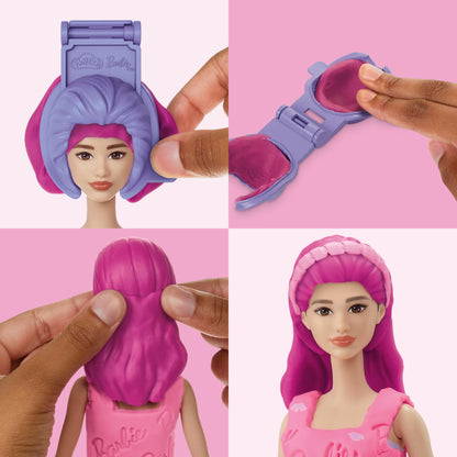 Play-Doh Barbie hearts and hair set - create doll clothes with modeling compound and accessories